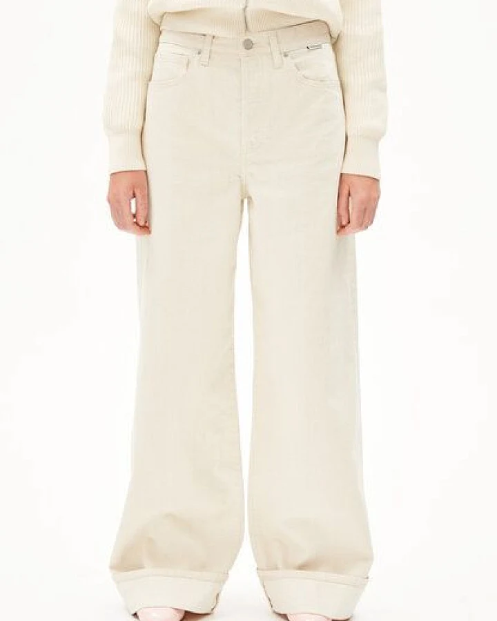 ARMEDANGELS BLINAA Damen Super Wide Jeans recycelte Baumwolle
