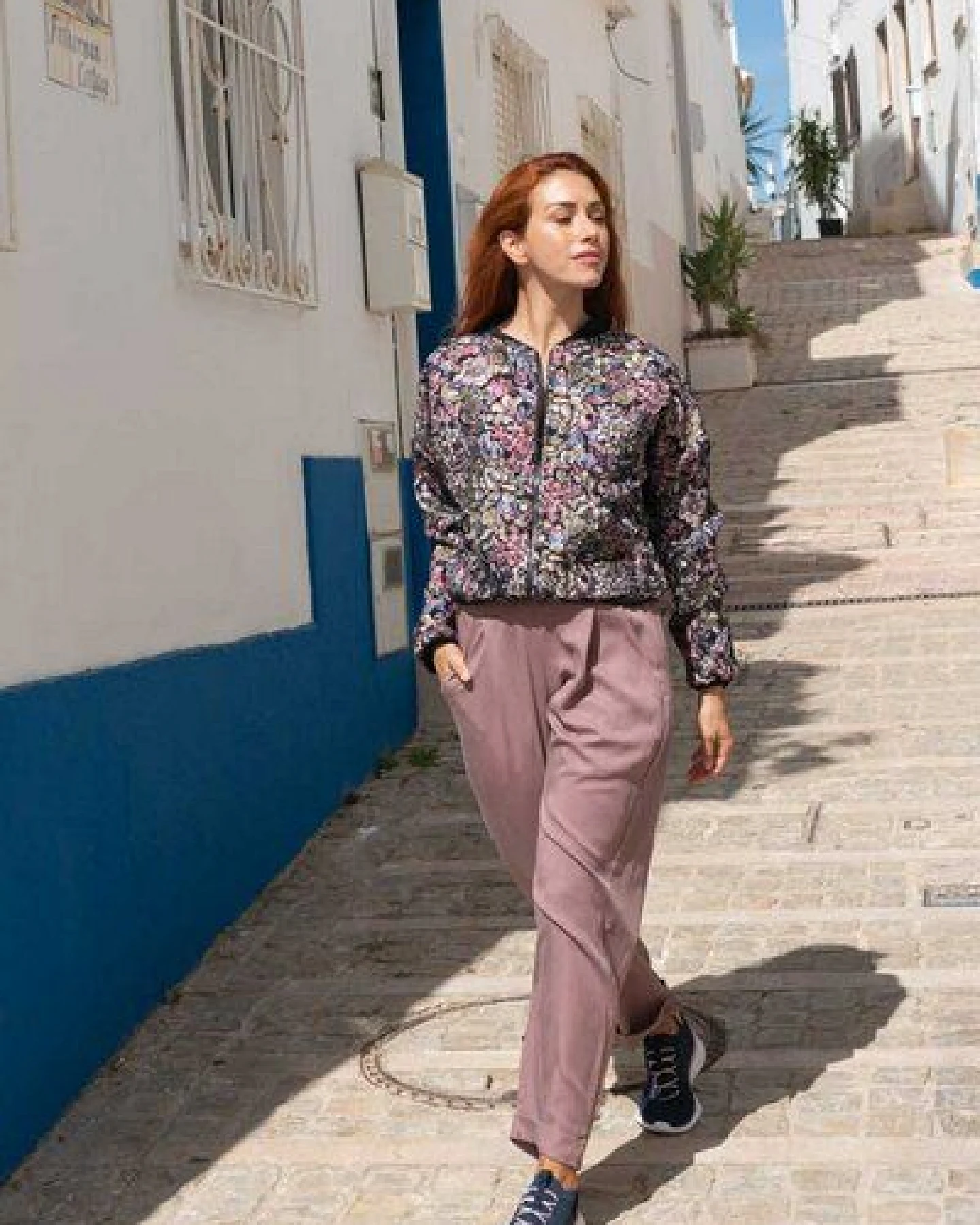 WiDDA berlin Bundfaltenhose in Mauve aus TENCEL® – Ansicht 3