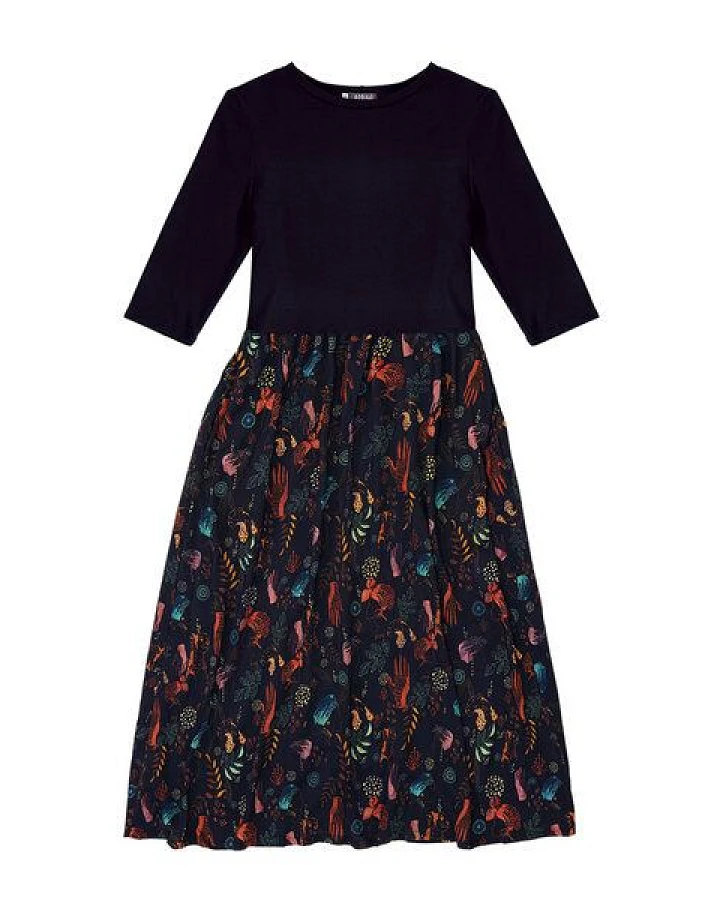 WiDDA berlin Kleid MIXI night/ afri Print aus ECOVERO®