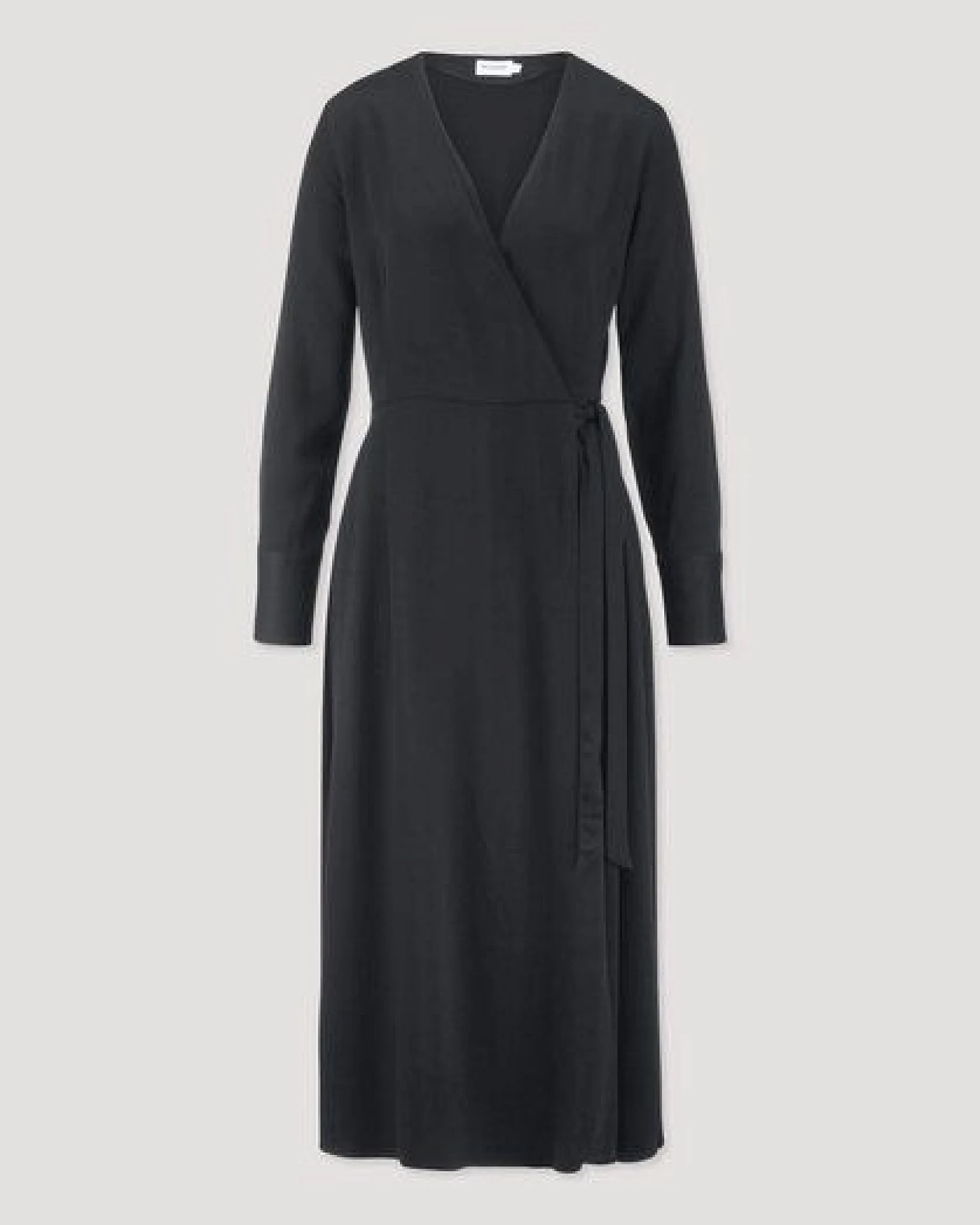 hessnatur Wickelkleid Knöchellang Regular aus reiner LENZING ECOVERO Viskose – Ansicht 4