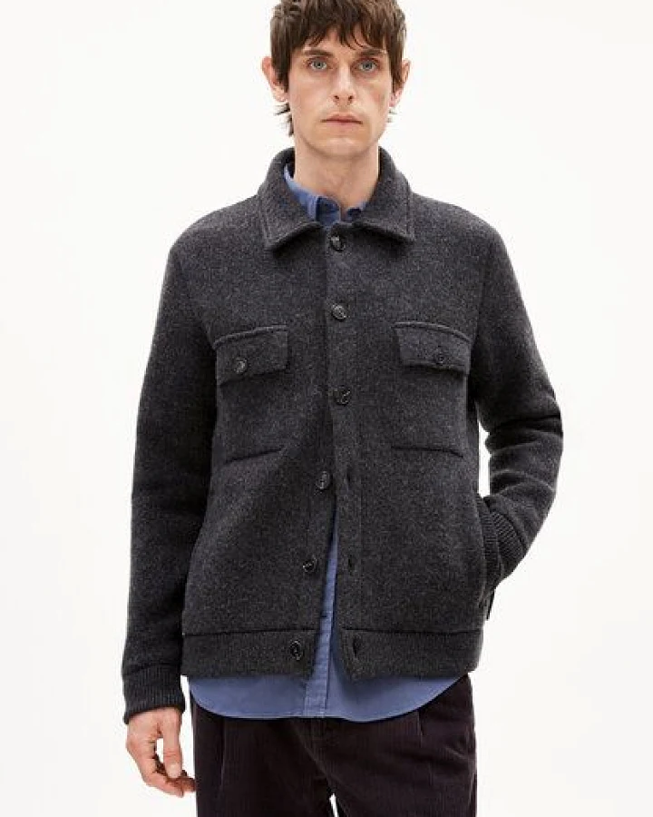 ARMEDANGELS MAARK Herren Strickjacke aus Bio-Woll Mix