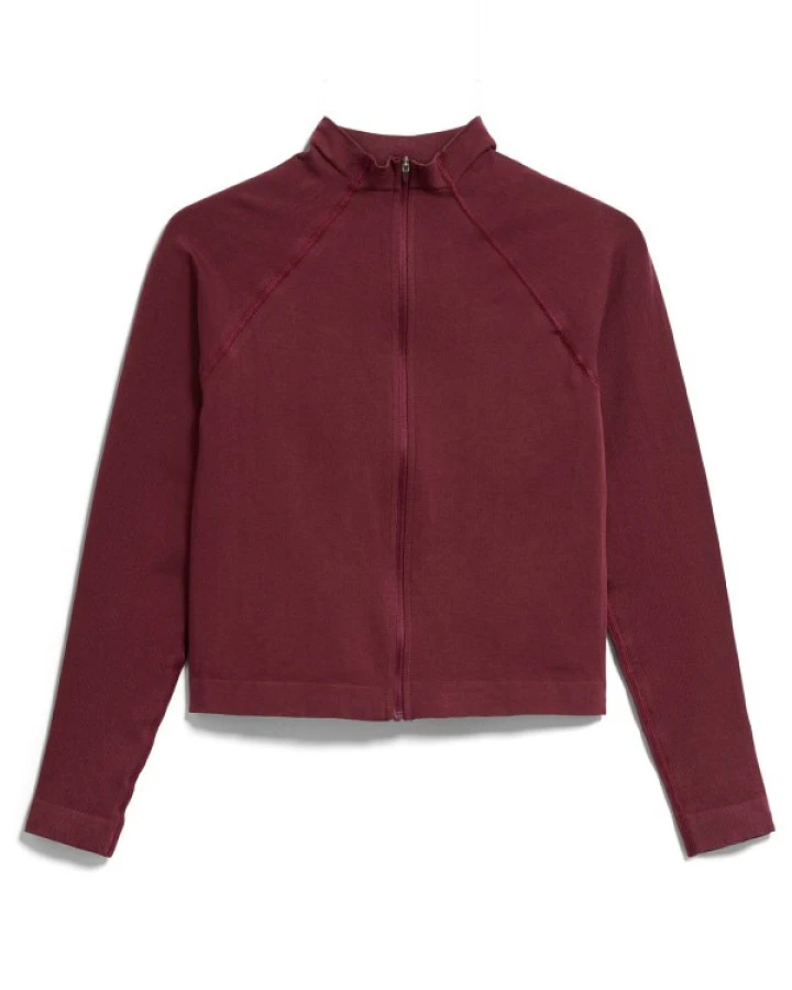 ARMEDANGELS - Women's Seamless Jacket - Sweat- & Trainingsjacke Gr XL rot