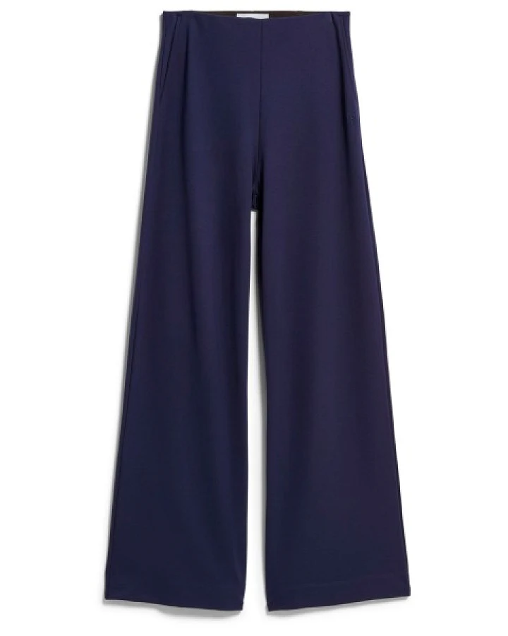 ARMEDANGELS - Women's Basic Jersey Wide Leg Pant - Freizeithose Gr L blau