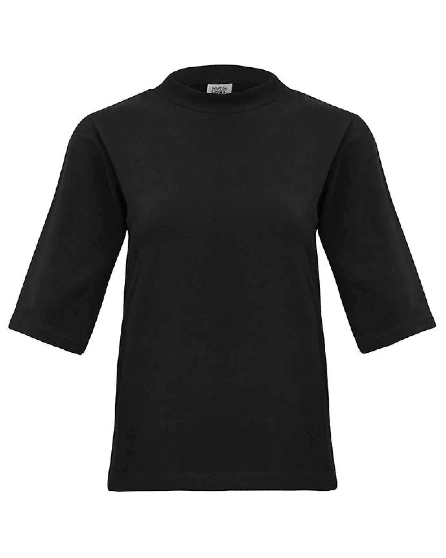 JAN 'N JUNE Damen vegan Nina Shirt Schwarz – Ansicht 2