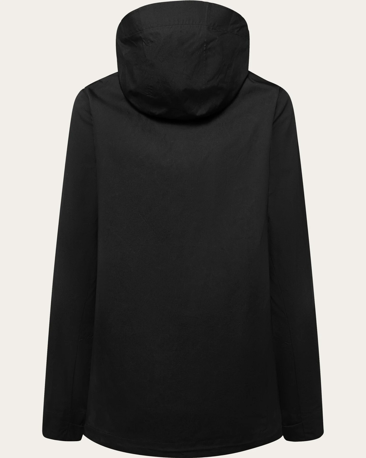 KnowledgeCotton Apparel Damen vegan Jacke Damen Vent Canvas 200 Shell Black Jet – Ansicht 2