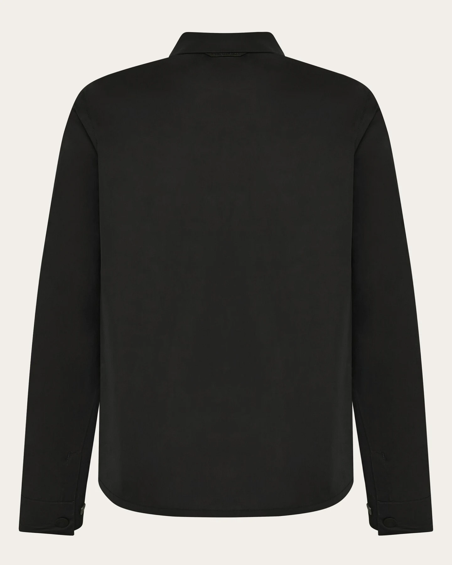 KnowledgeCotton Apparel Damen vegan Überhemd Damen Vent Ripstop 90 Black Jet – Ansicht 2
