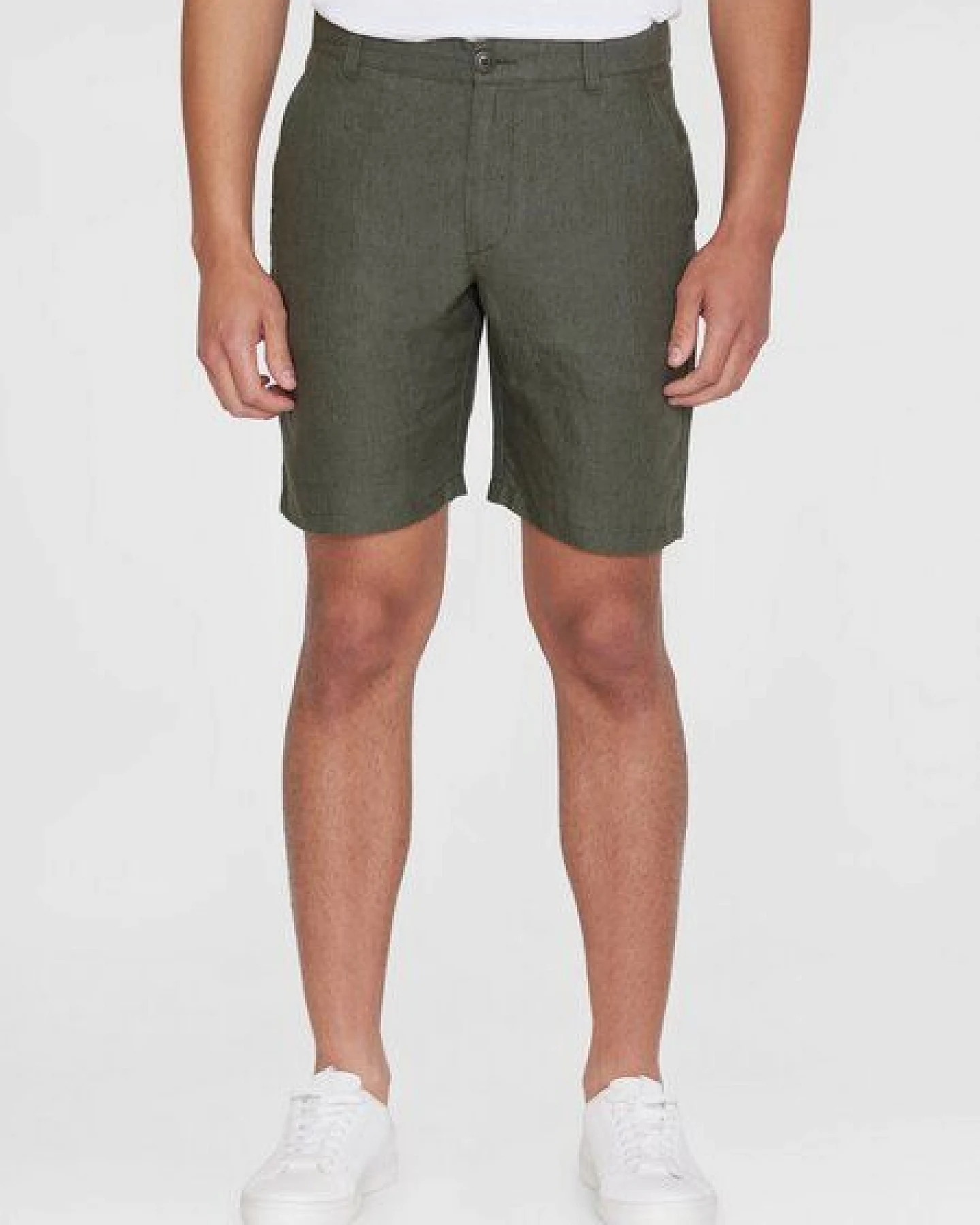 KnowledgeCotton Apparel Regular Shorts CHUCK aus Bio-Leinen – Ansicht 2