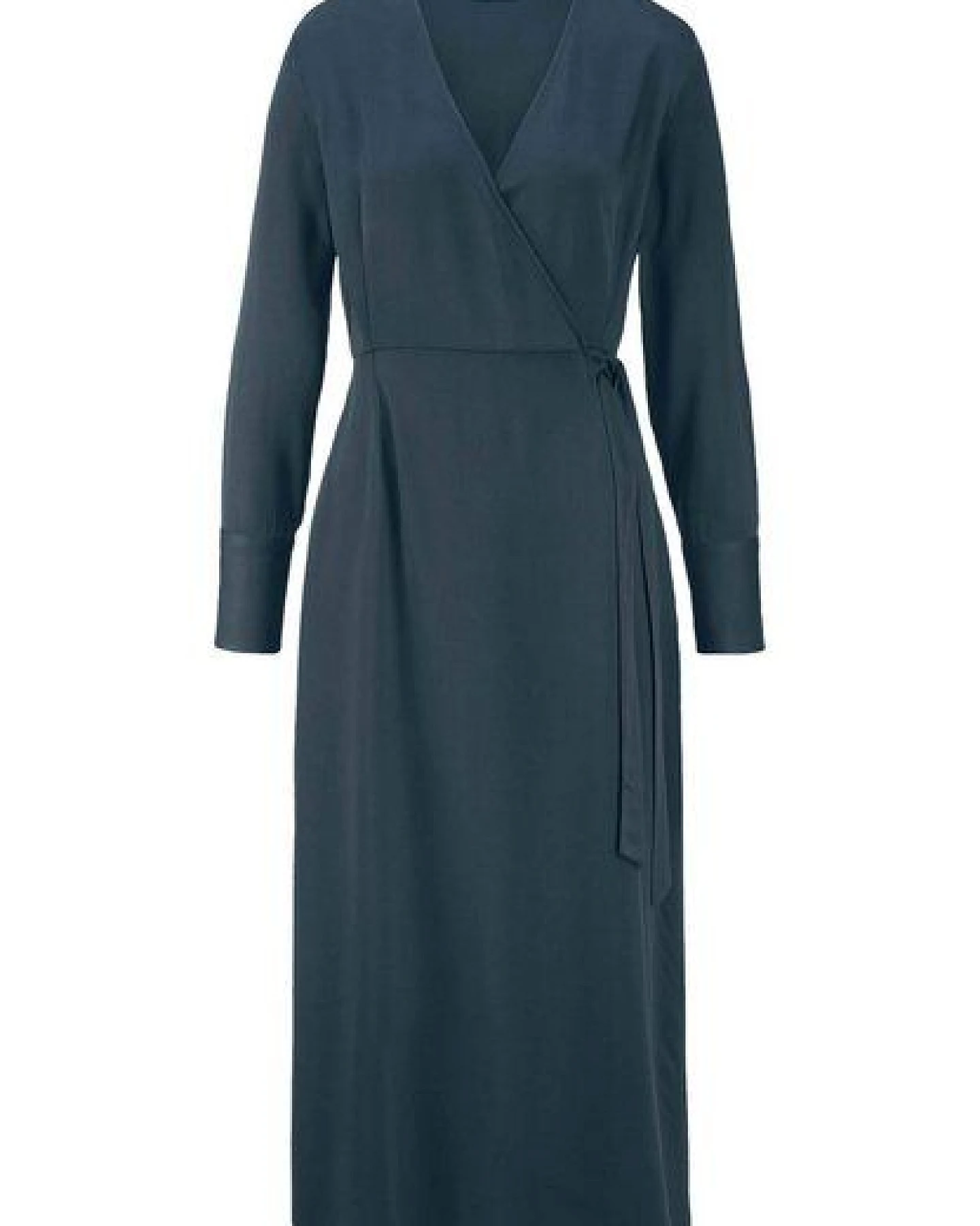 hessnatur Wickelkleid Knöchellang Regular aus reiner LENZING ECOVERO Viskose – Ansicht 3