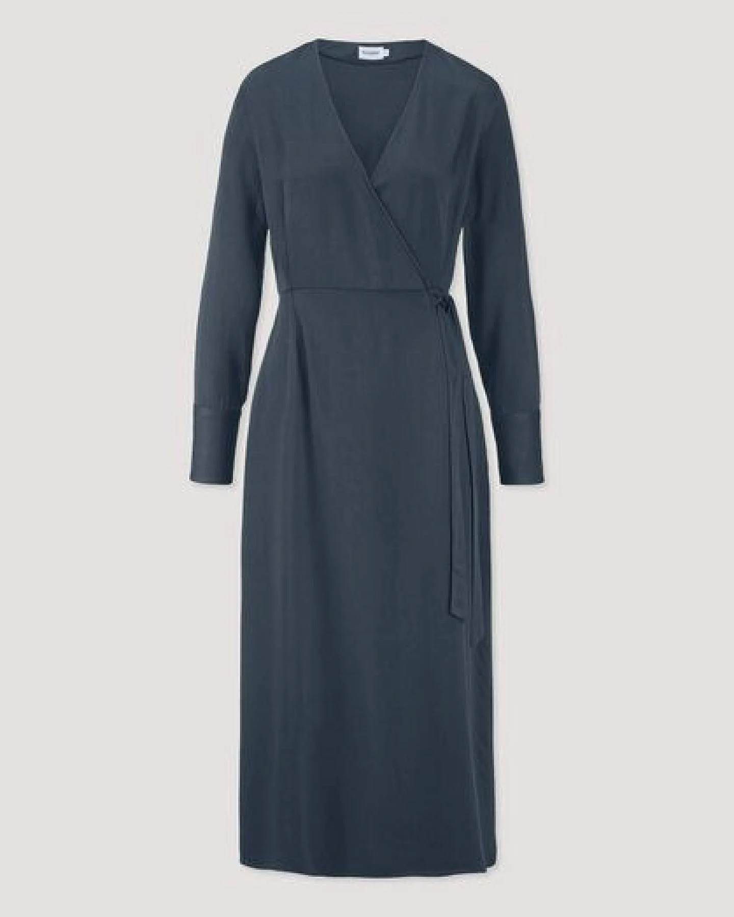 hessnatur Wickelkleid Knöchellang Regular aus reiner LENZING ECOVERO Viskose – Ansicht 4