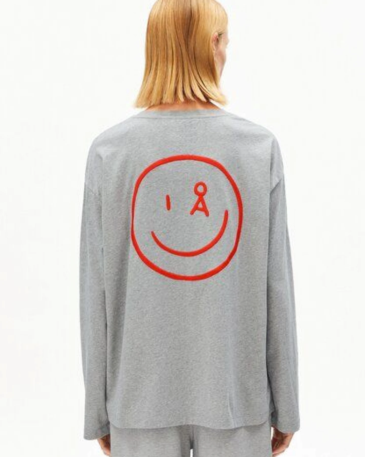 ARMEDANGELS FIETAA SMILE Damen Longsleeve aus Bio-Baumwolle – Ansicht 2