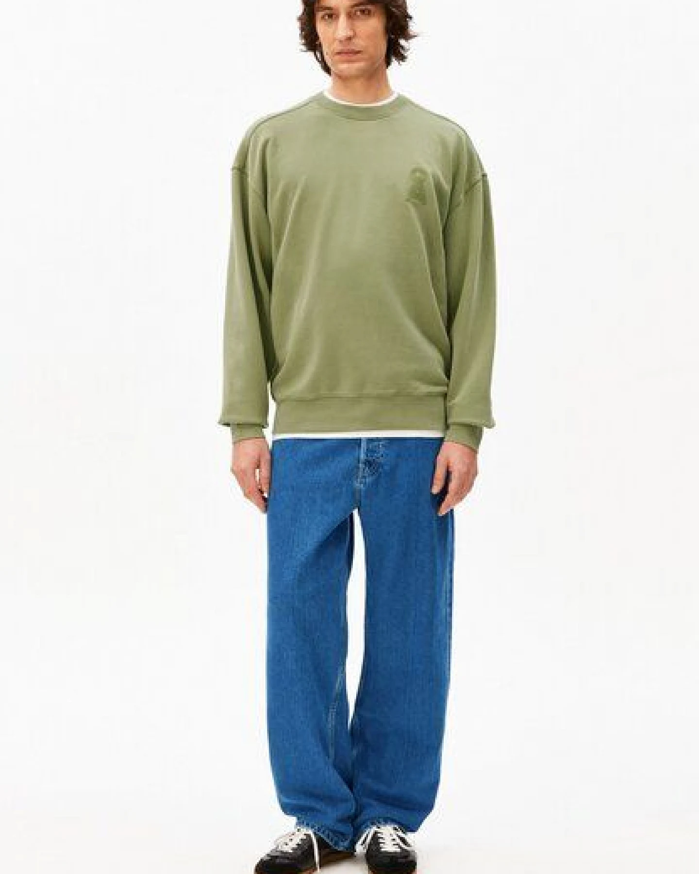 ARMEDANGELS ICONIC Å GMT DYE Herren Pullover aus Bio-Baumwolle – Ansicht 4