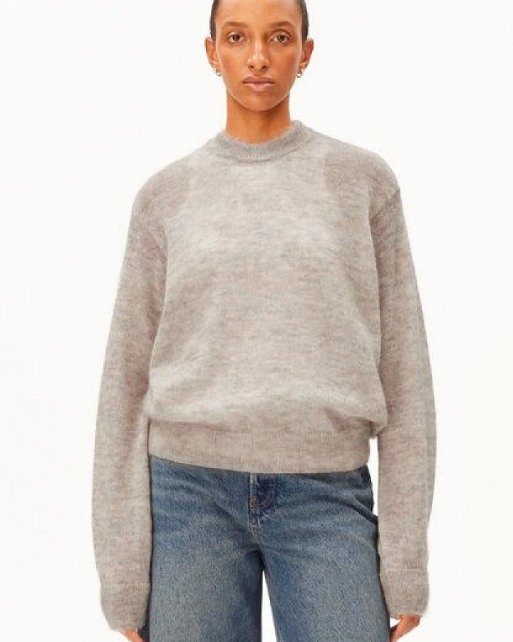 Produktseite: ARMEDANGELS MOHAIR BLEND Damen Strickpullover aus Mohair-Mix
