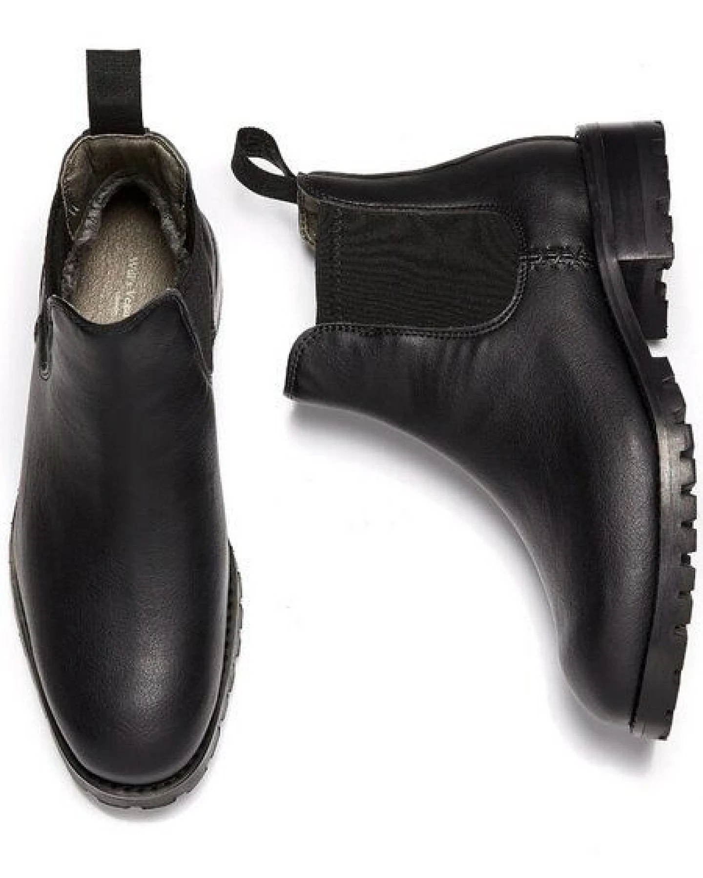 Will's Vegan Shop Isolierte Wasserdichte Chelsea Boots – Ansicht 2
