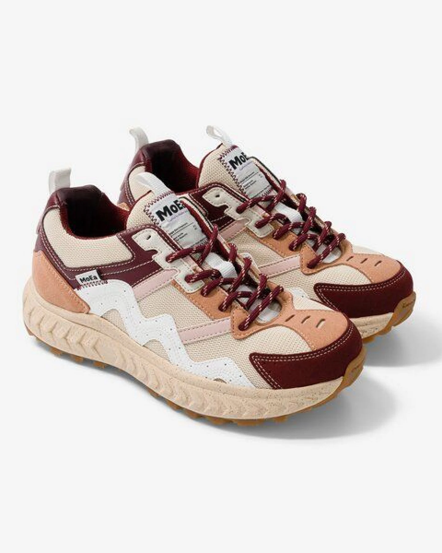 MoEa Sneakers GEN7 - Grapes Beige & Wine – Ansicht 2