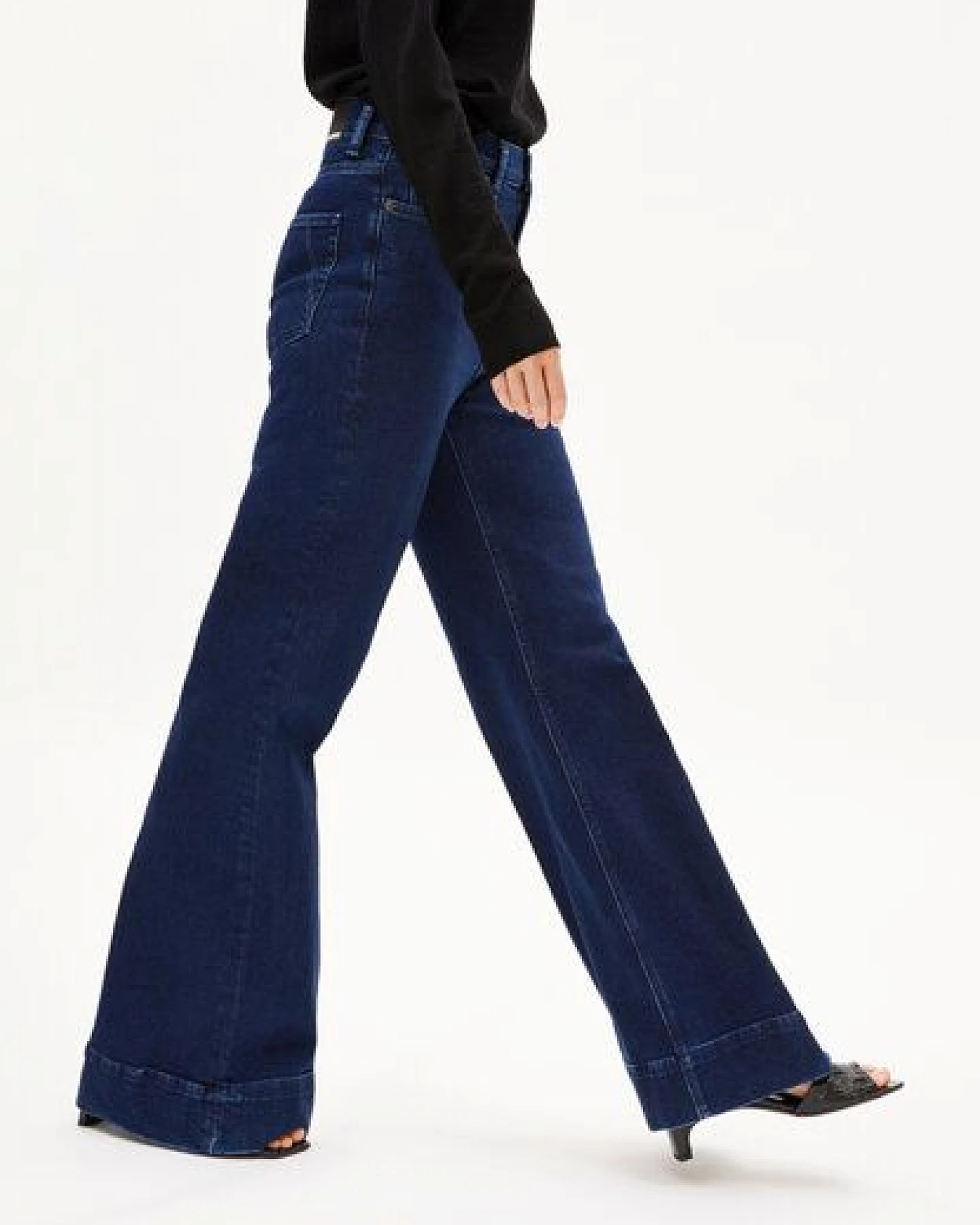 ARMEDANGELS MURLIAA Damen Wide Jeans recycelter Baumwoll Mix Comfort Stretch – Ansicht 4