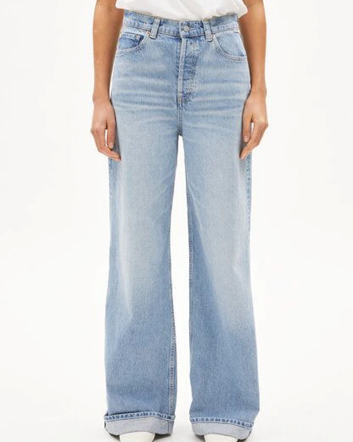 ARMEDANGELS BLINAA Damen Super wide Jeans recycelte Baumwolle