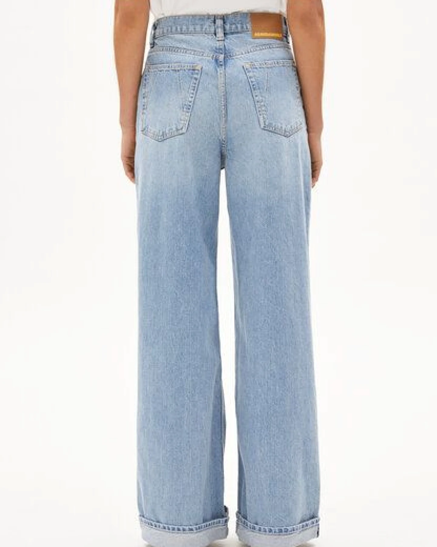 ARMEDANGELS BLINAA Damen Super wide Jeans recycelte Baumwolle – Ansicht 2