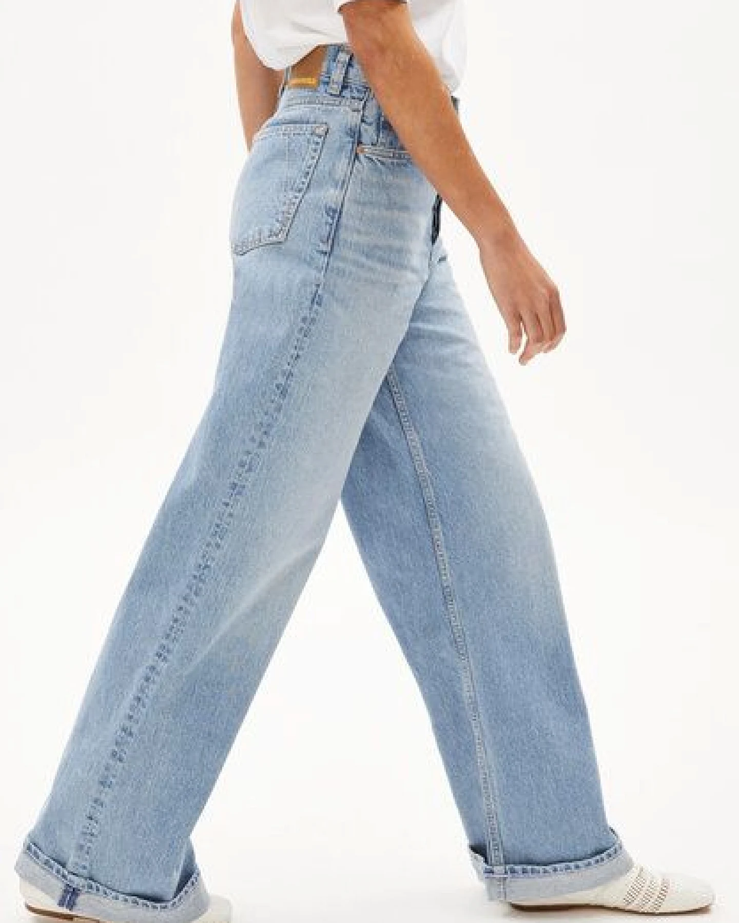 ARMEDANGELS BLINAA Damen Super wide Jeans recycelte Baumwolle – Ansicht 4