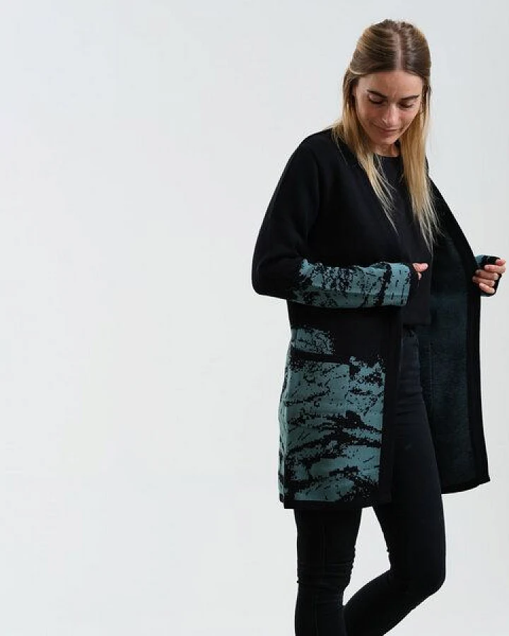 GARY MASH Long-Cardigan Alamo aus Biobaumwolle