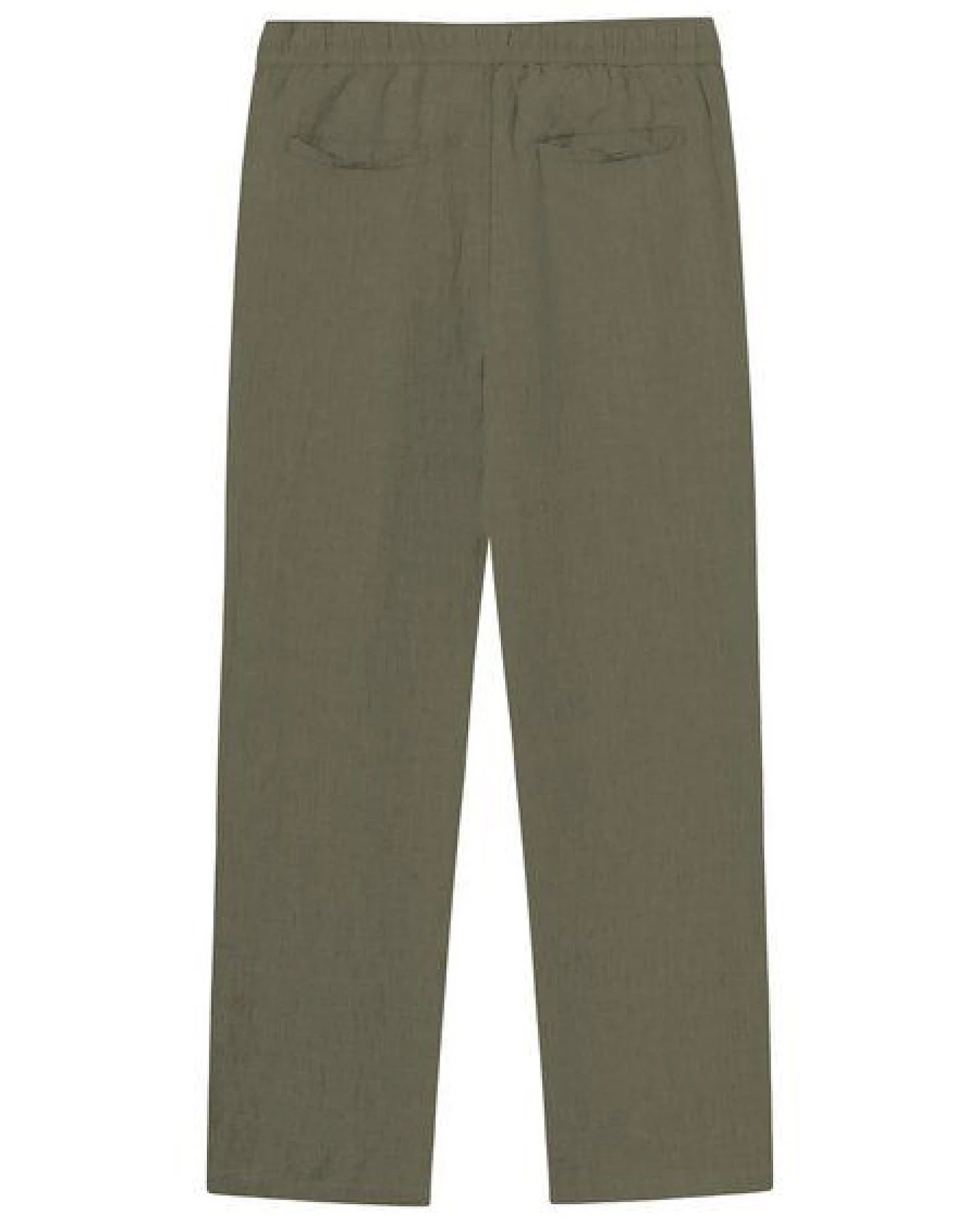 KnowledgeCotton Apparel Lange Hose FIG Loose aus Bio-Leinen – Ansicht 4