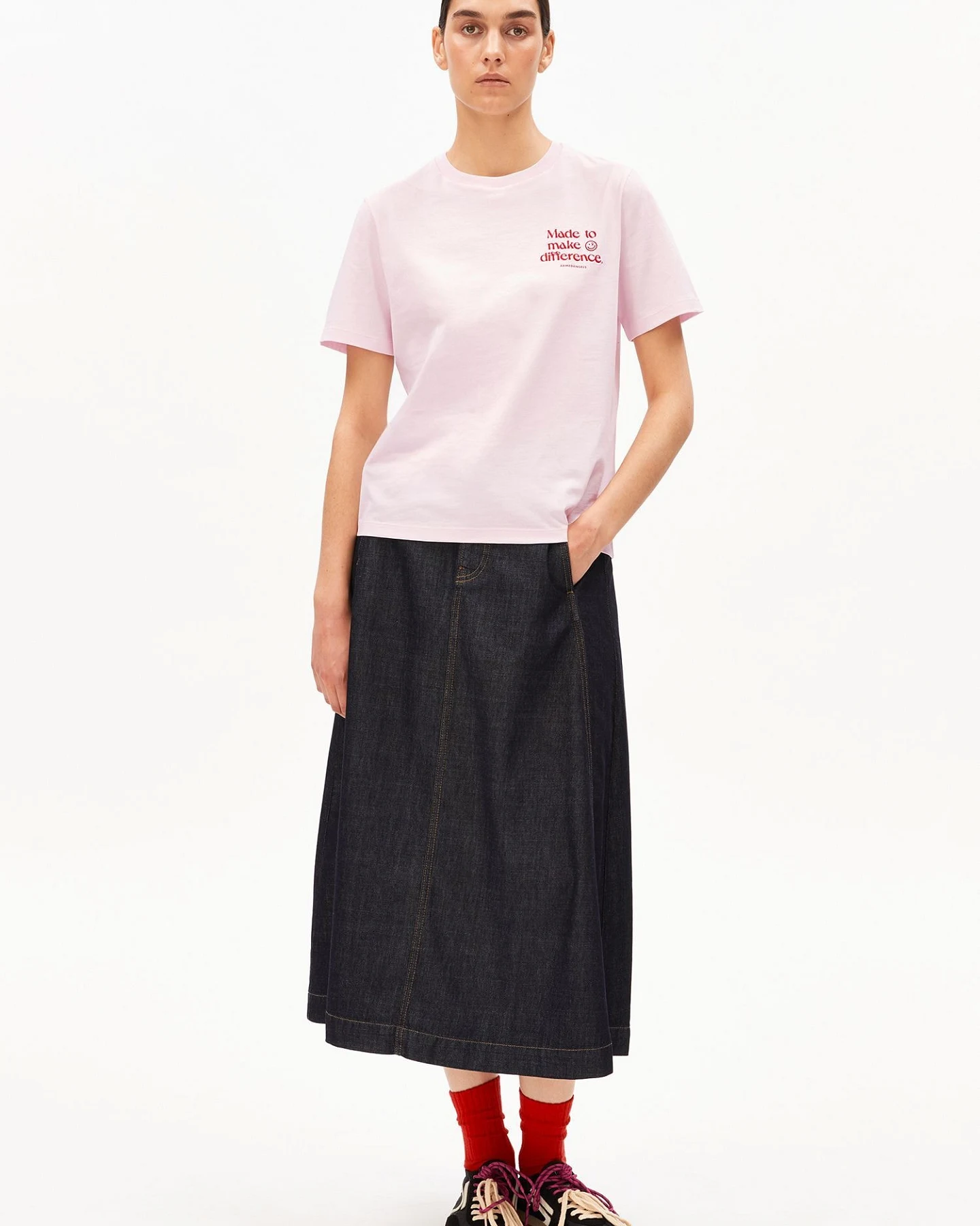 ARMEDANGELS T-Shirt LUALAA EMBRO – Ansicht 5