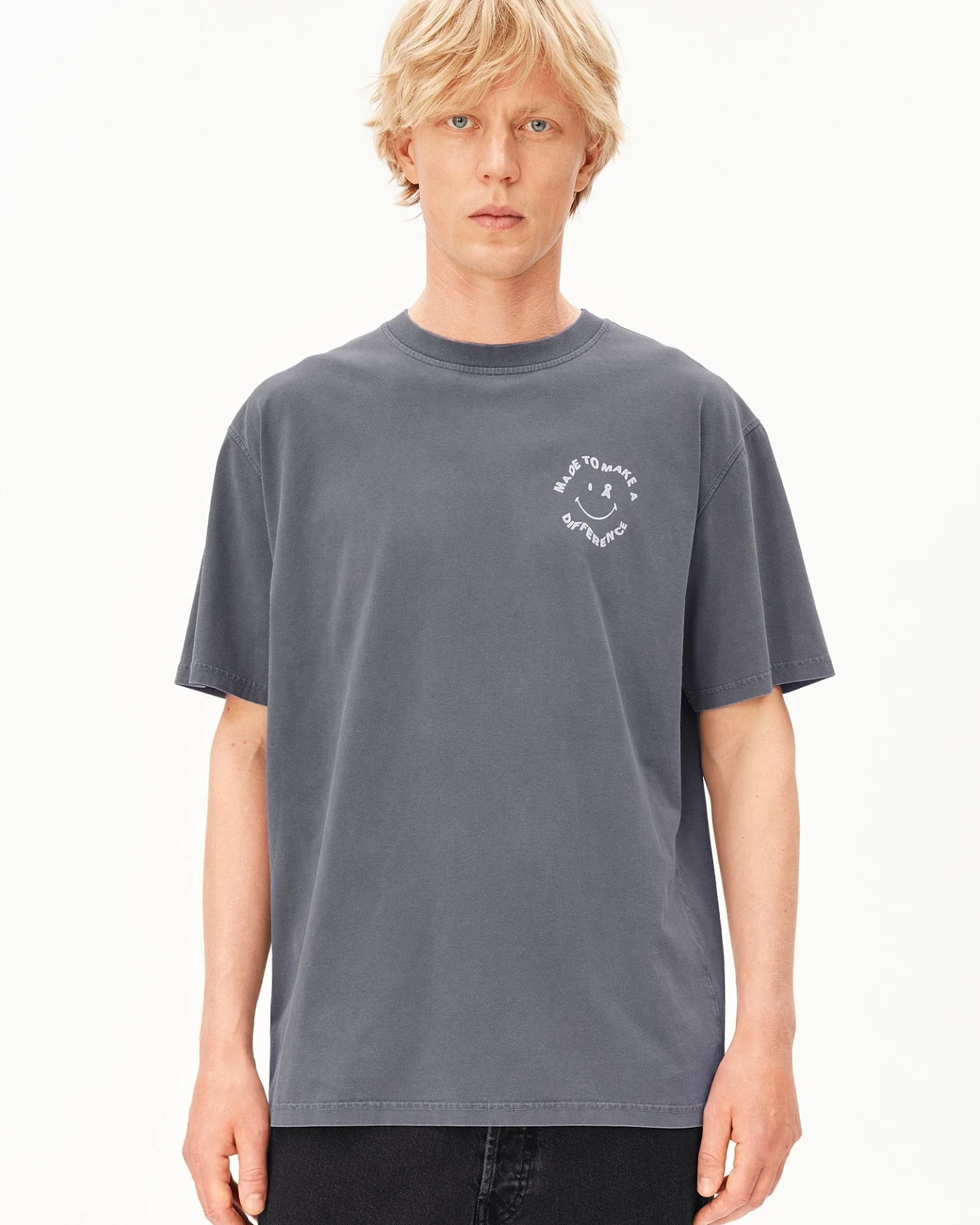 ARMEDANGELS T-Shirt MAARKOS GMT DYE SMILE – Ansicht 2