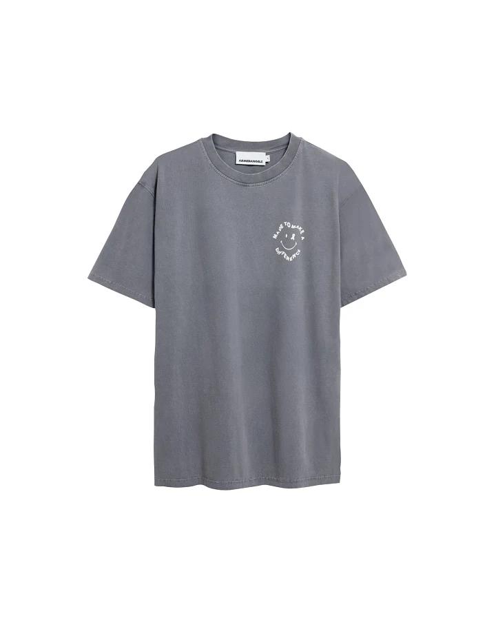 ARMEDANGELS T-Shirt MAARKOS GMT DYE SMILE