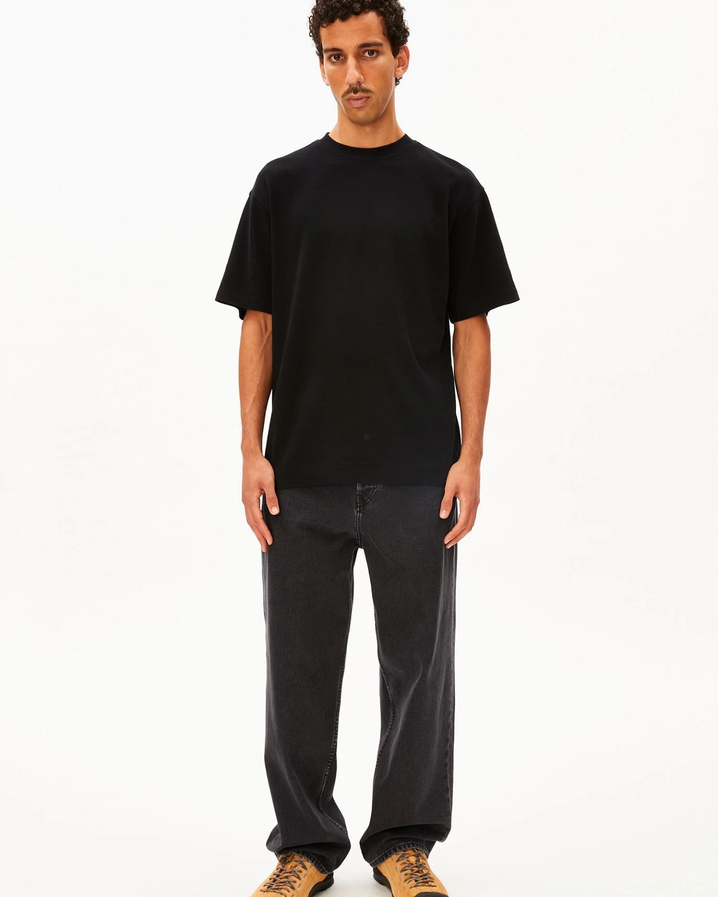 ARMEDANGELS T-Shirt MAARKOS WAFFLE – Ansicht 5