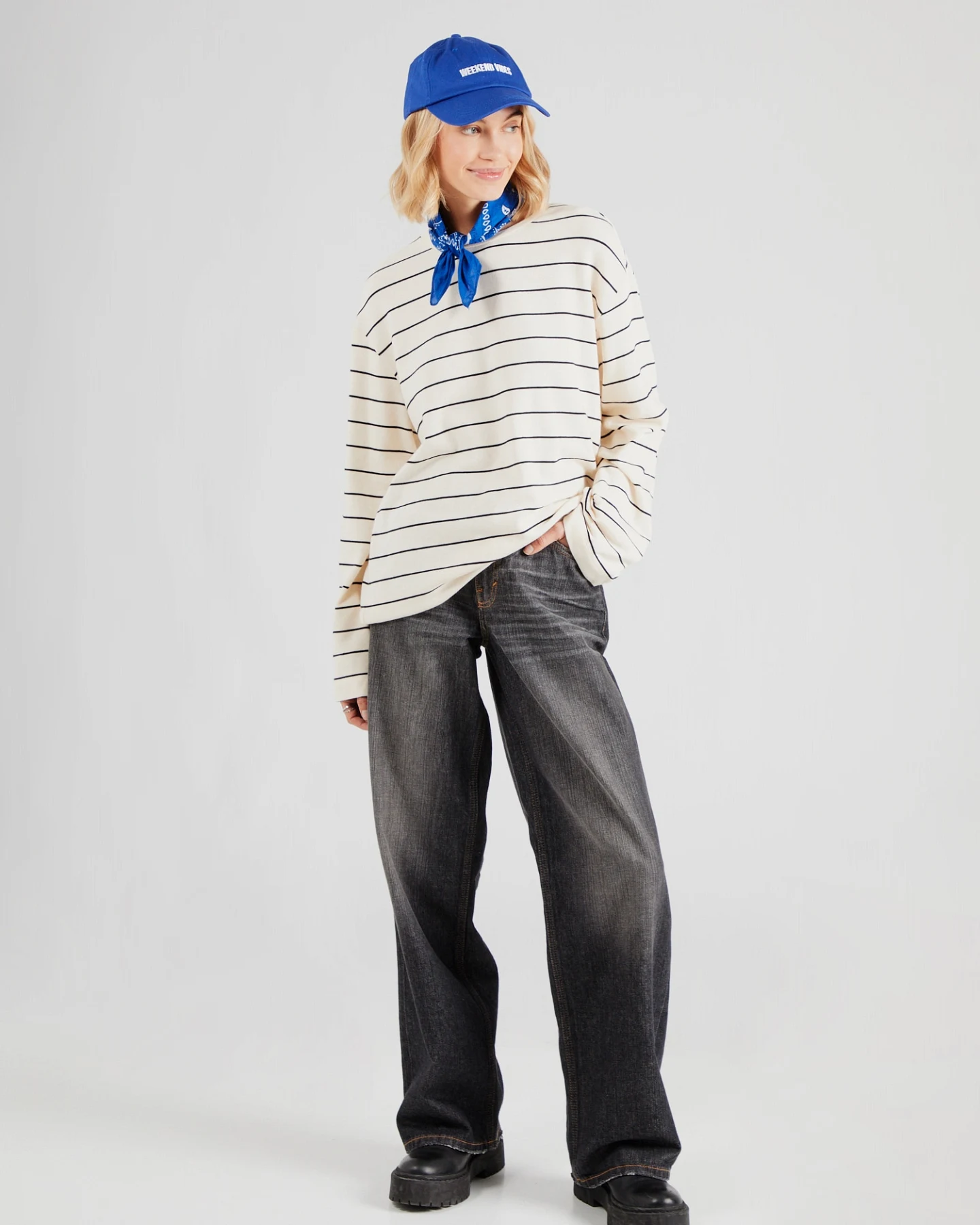 ARMEDANGELS Longsleeve MARYNAA FINE STRIPE – Ansicht 3