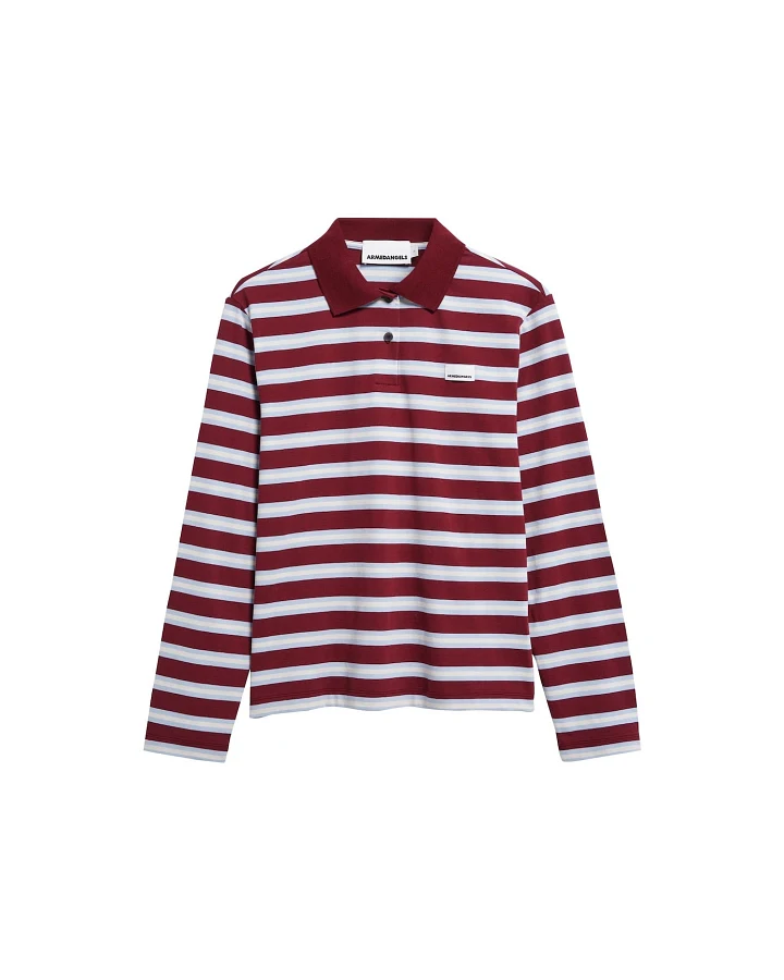 ARMEDANGELS Longsleeve STRIPE POLO