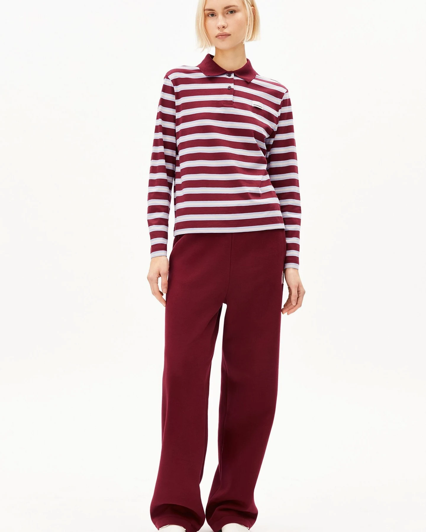 ARMEDANGELS Longsleeve STRIPE POLO – Ansicht 5