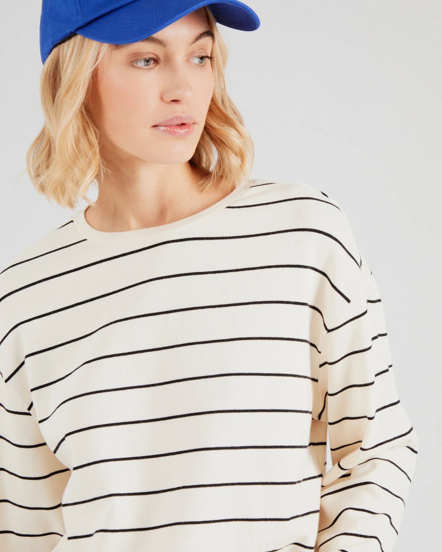 ARMEDANGELS Longsleeve MARYNAA FINE STRIPE – Ansicht 4