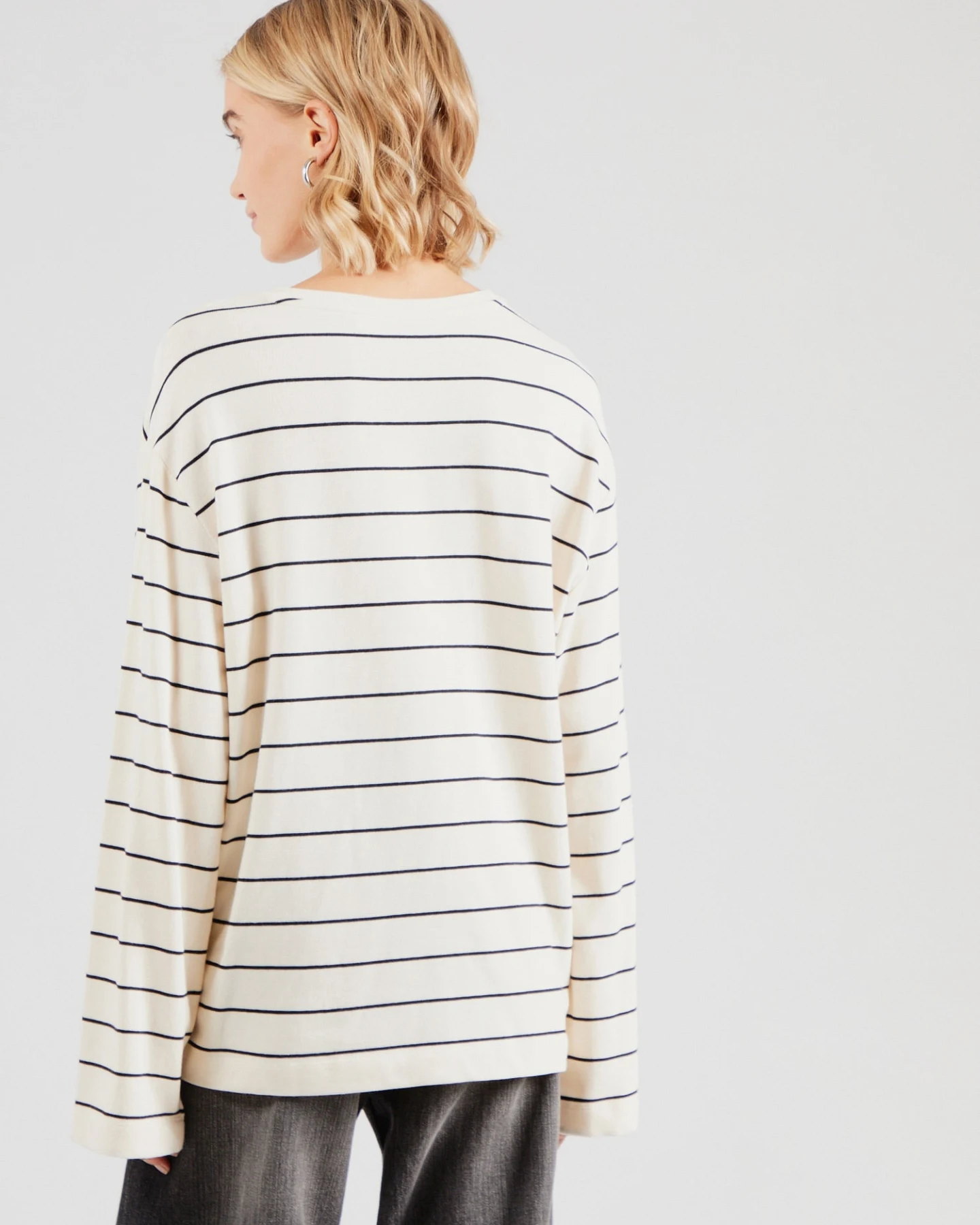ARMEDANGELS Longsleeve MARYNAA FINE STRIPE – Ansicht 2