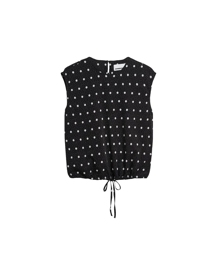 ARMEDANGELS Bluse DOT DRAWSTRING