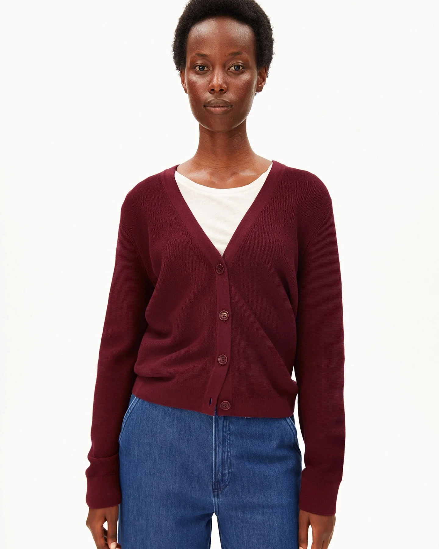ARMEDANGELS Strickjacke Menaal (GOTS) – Ansicht 2