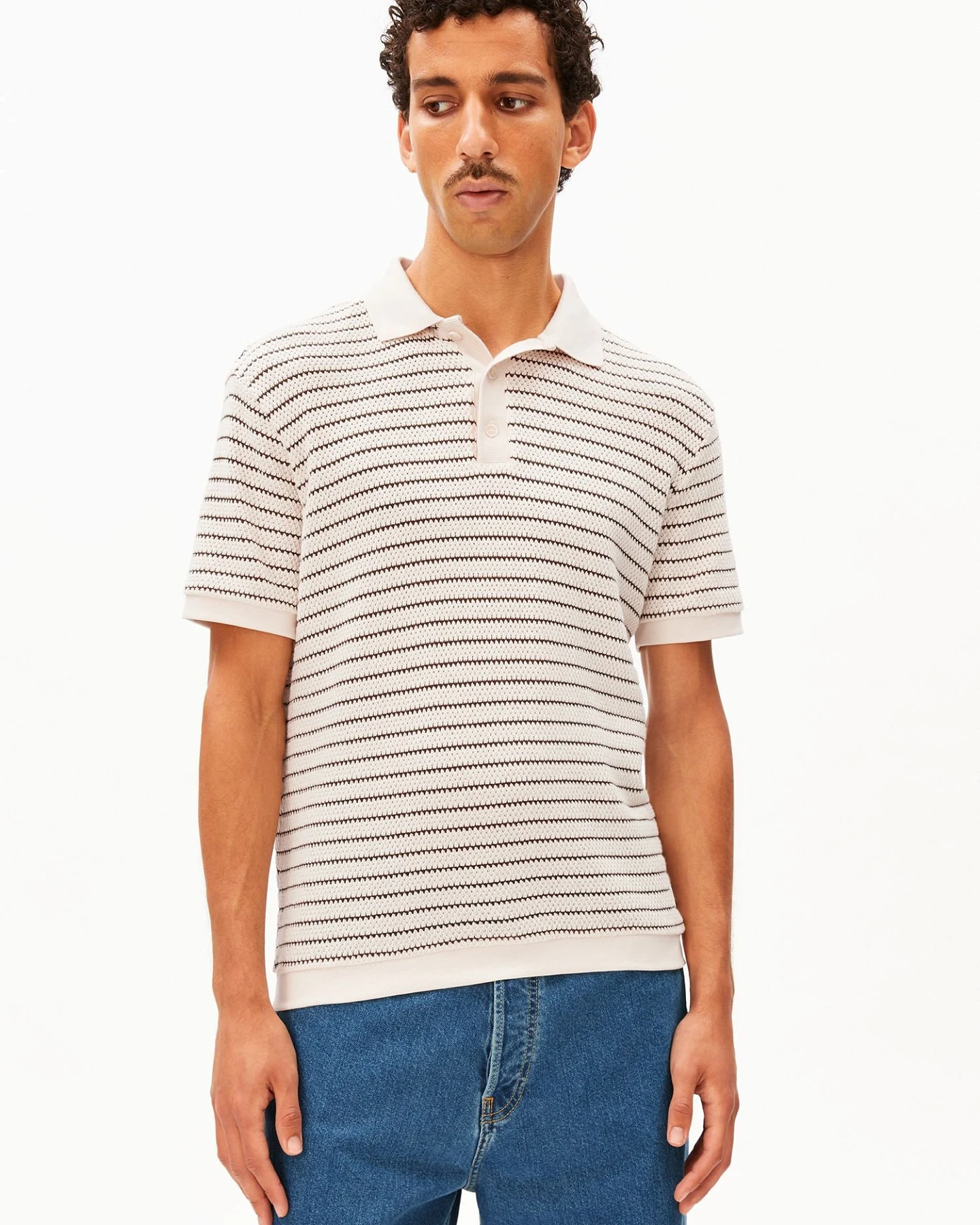 ARMEDANGELS Strickpoloshirt MAARIO KNIT – Ansicht 2