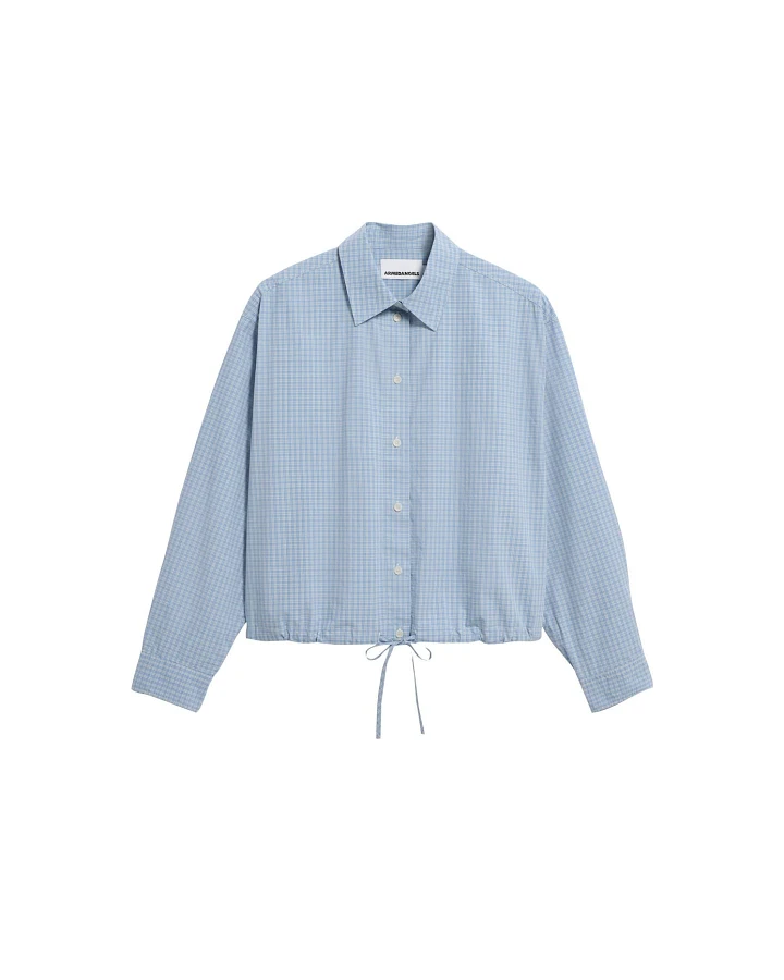 ARMEDANGELS Bluse MINI-CHECK