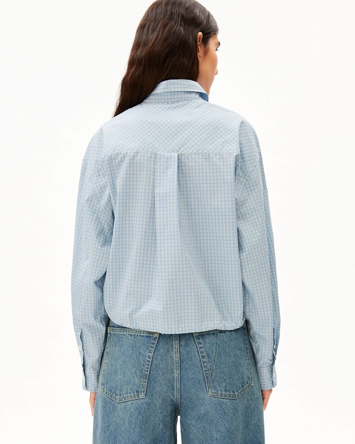 ARMEDANGELS Bluse MINI-CHECK – Ansicht 3