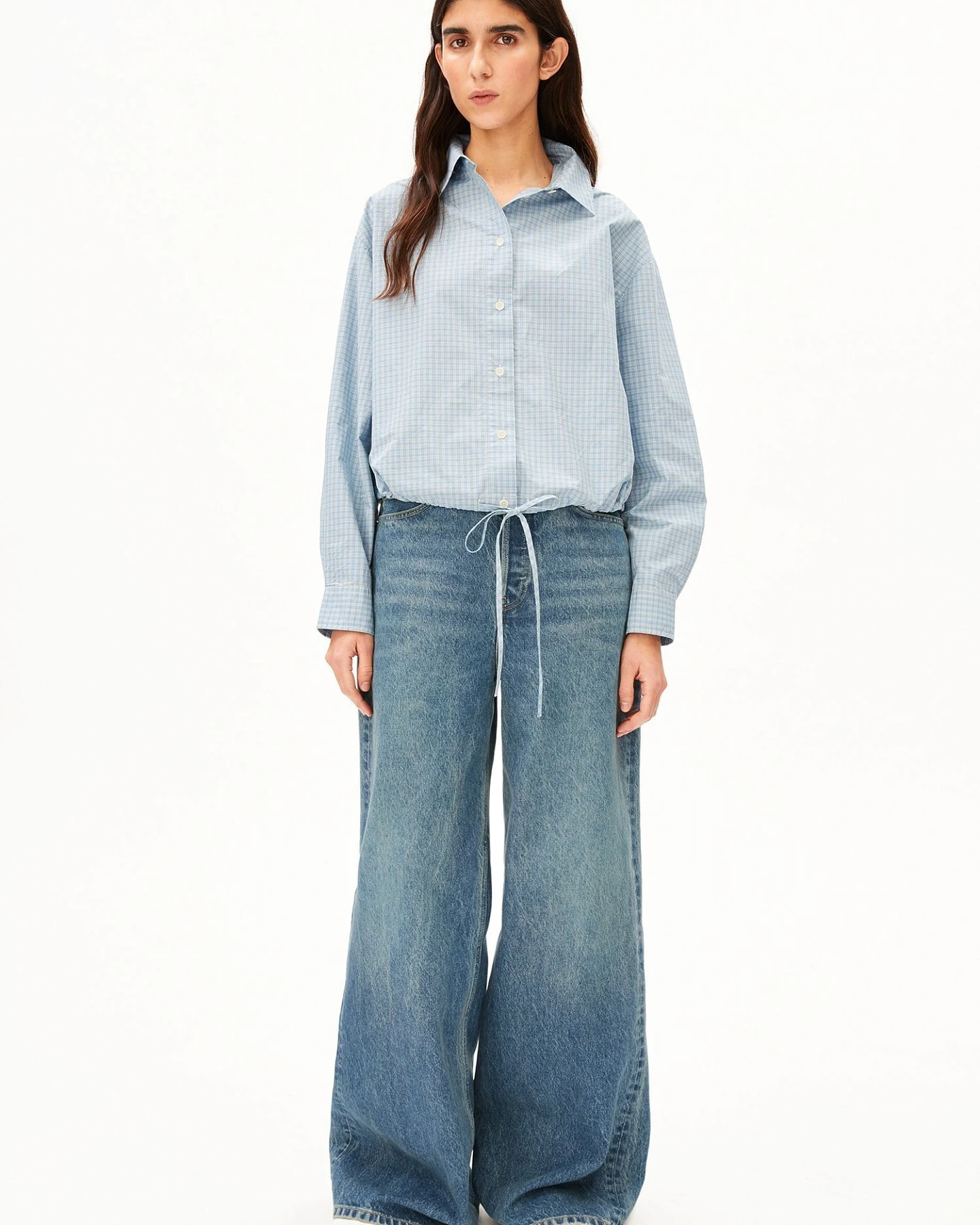 ARMEDANGELS Bluse MINI-CHECK – Ansicht 5