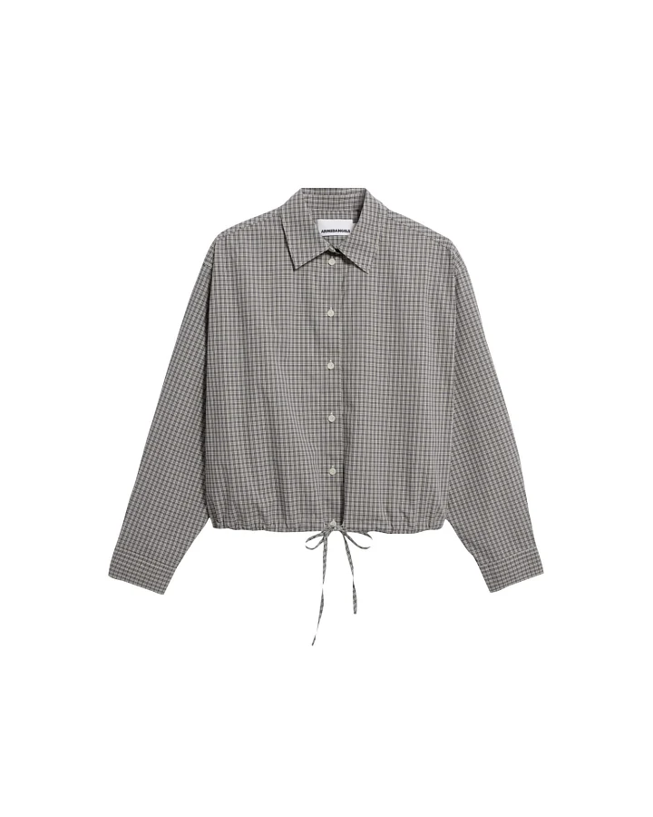 ARMEDANGELS Bluse MINI-CHECK