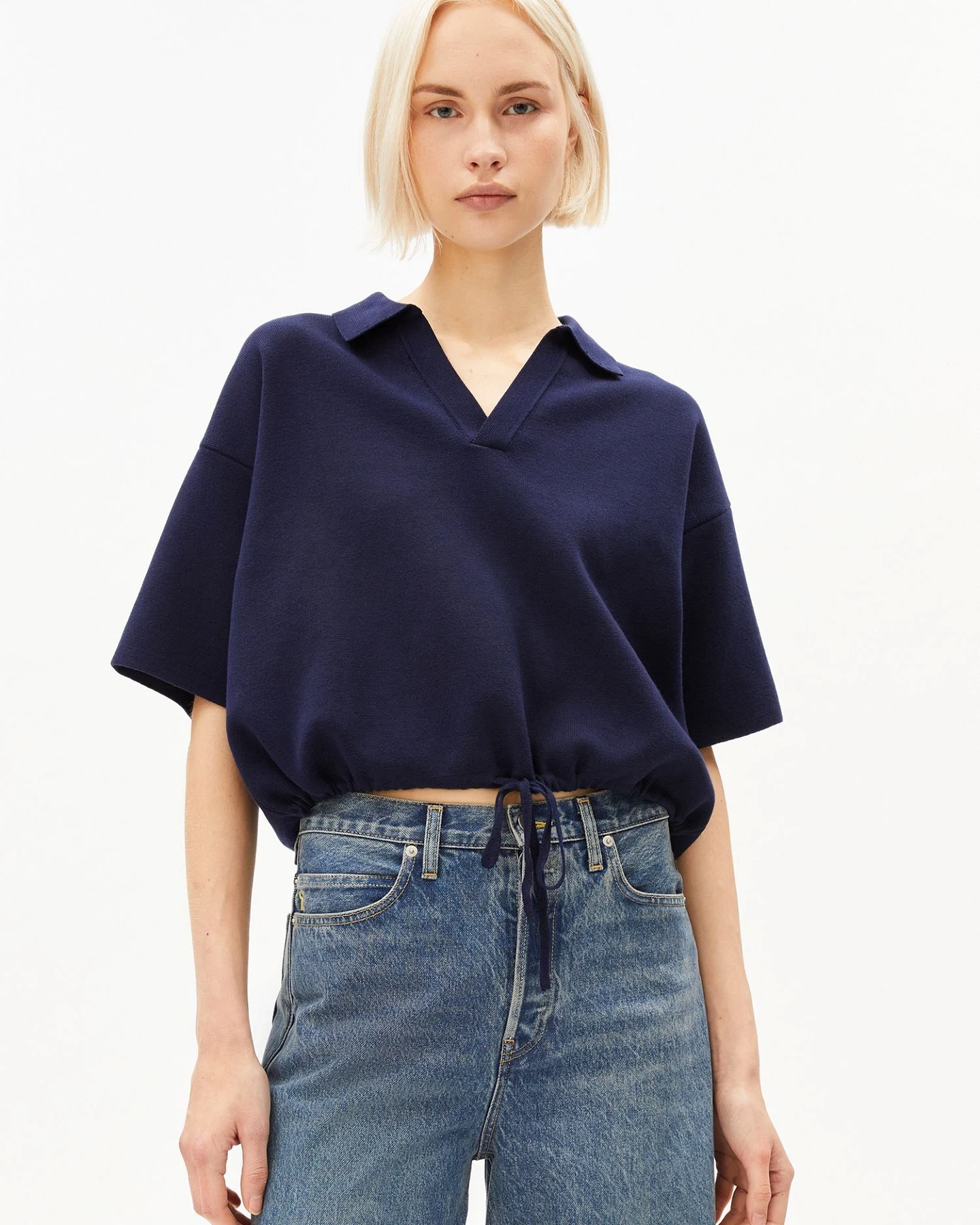 ARMEDANGELS Strickshirt COMPACT POLO – Ansicht 2