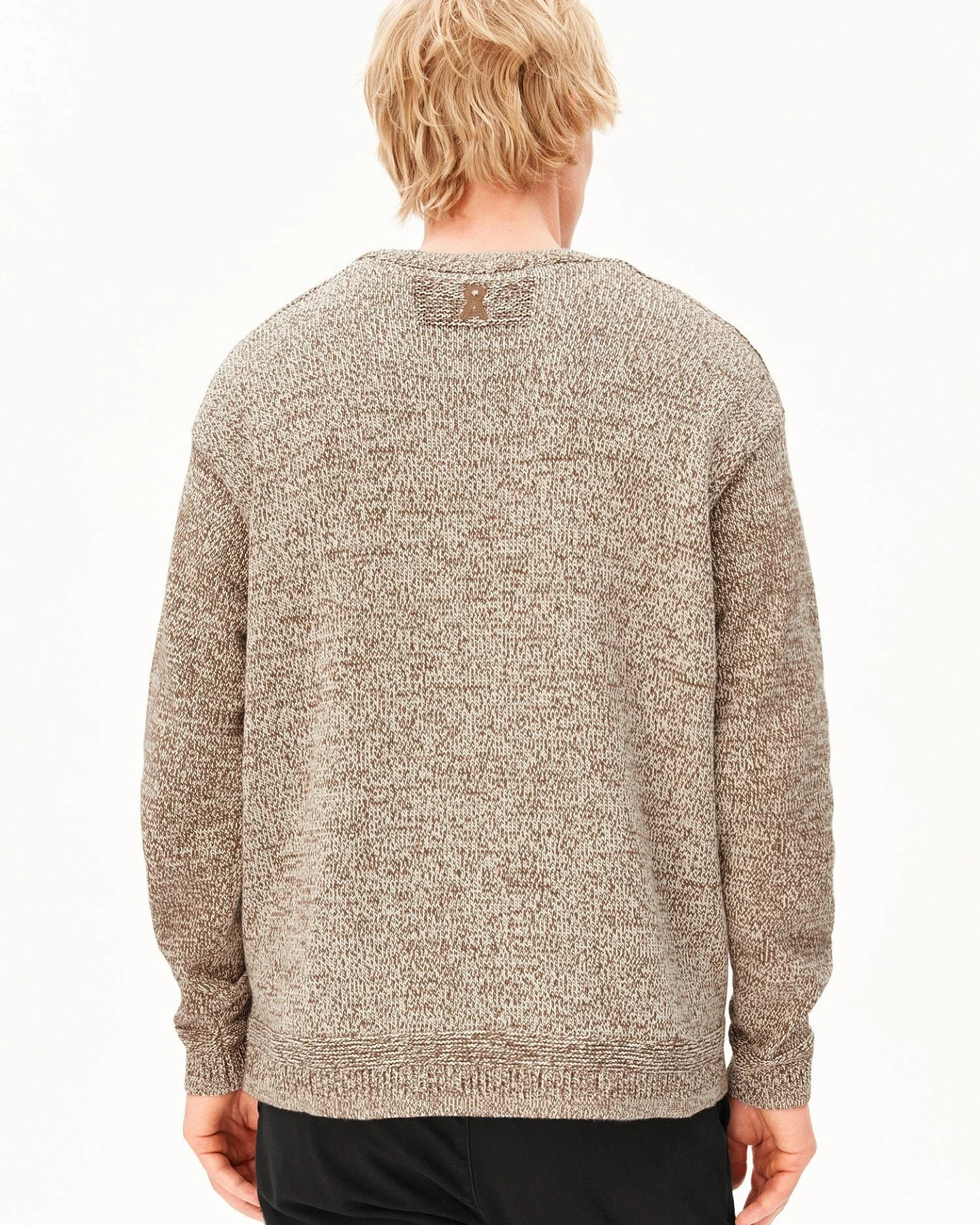 ARMEDANGELS Strickpullover CREWNECK MOULINE – Ansicht 3