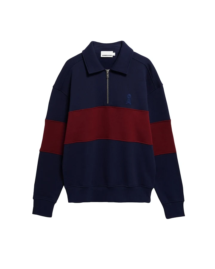 ARMEDANGELS Sweatshirt STRIPED TROYER