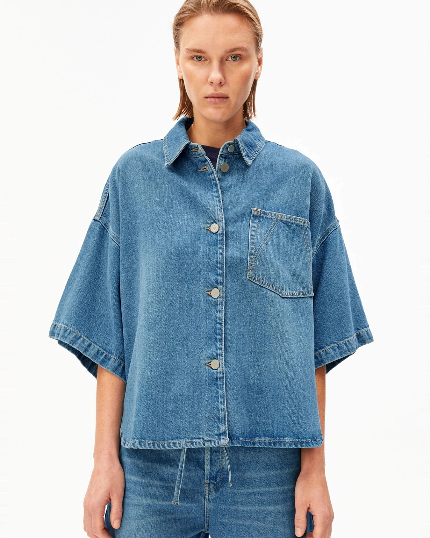 ARMEDANGELS Bluse DENIM – Ansicht 2