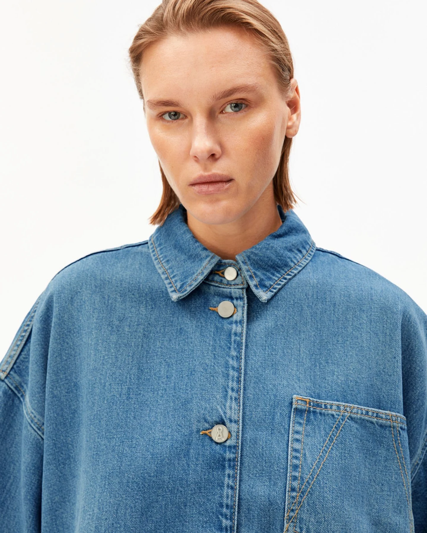 ARMEDANGELS Bluse DENIM – Ansicht 4