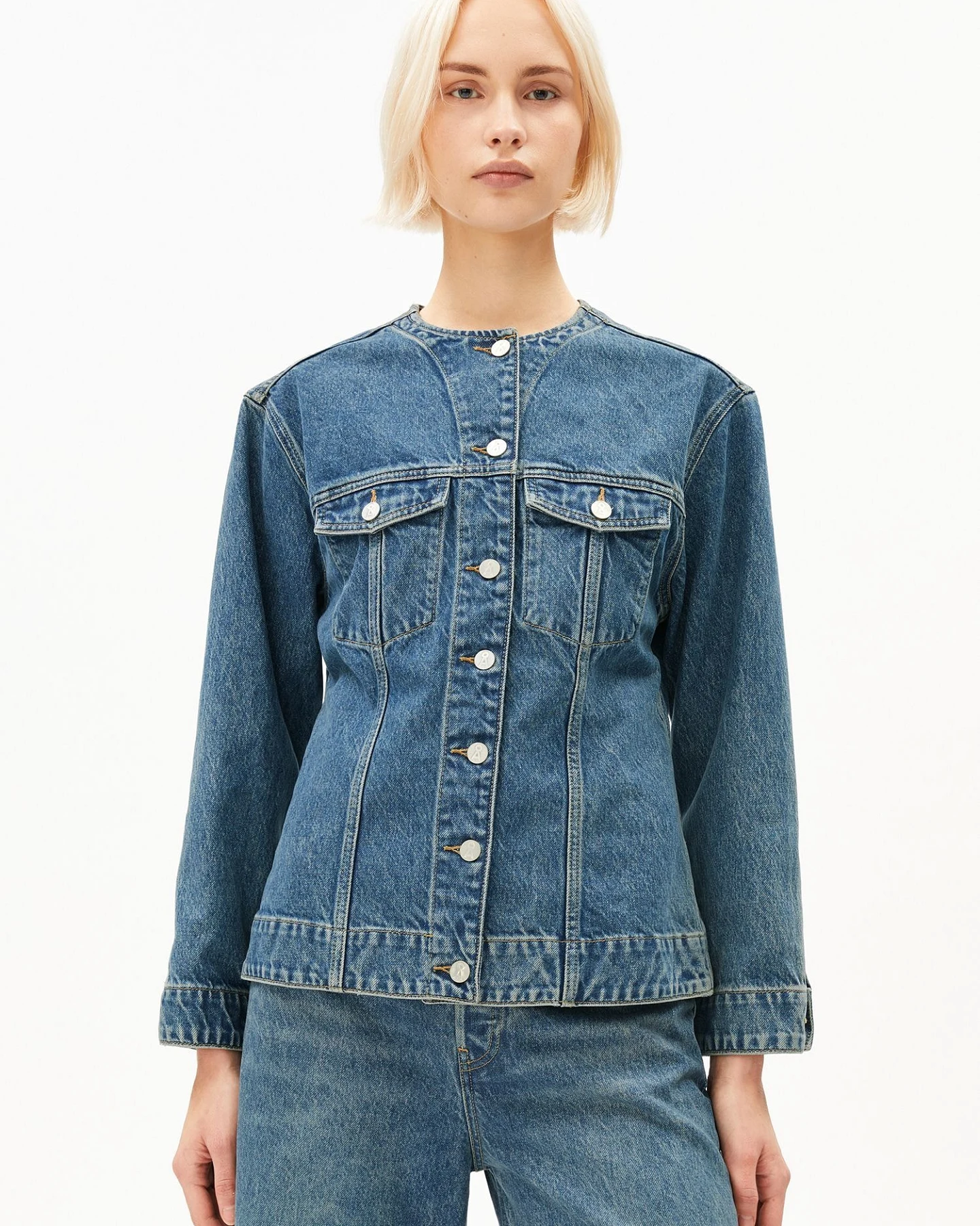 ARMEDANGELS Jeansjacke STRUCTURED – Ansicht 2