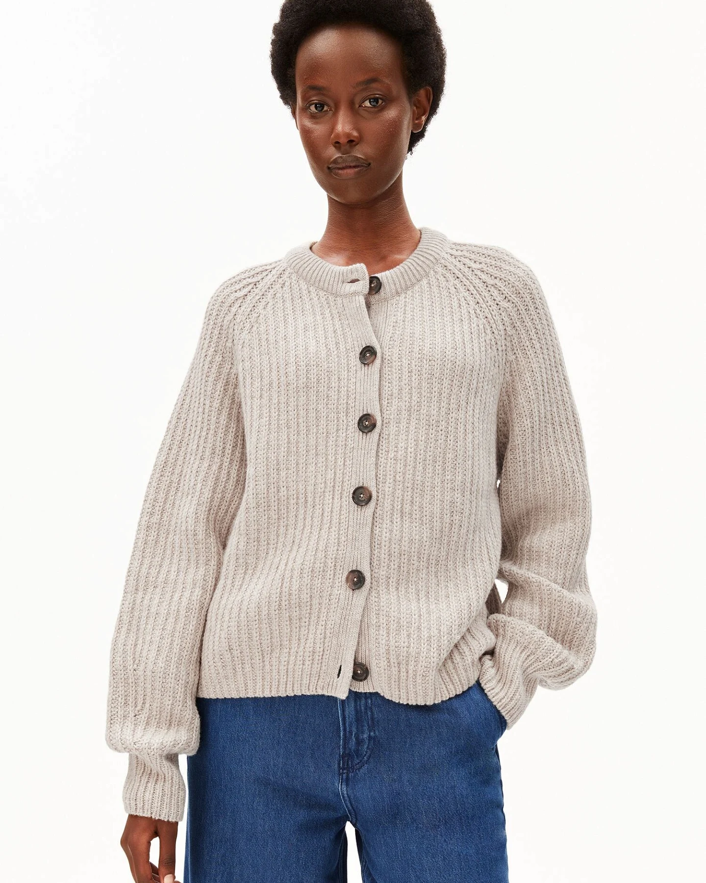 ARMEDANGELS Strickjacke Selmaa (GOTS) – Ansicht 2
