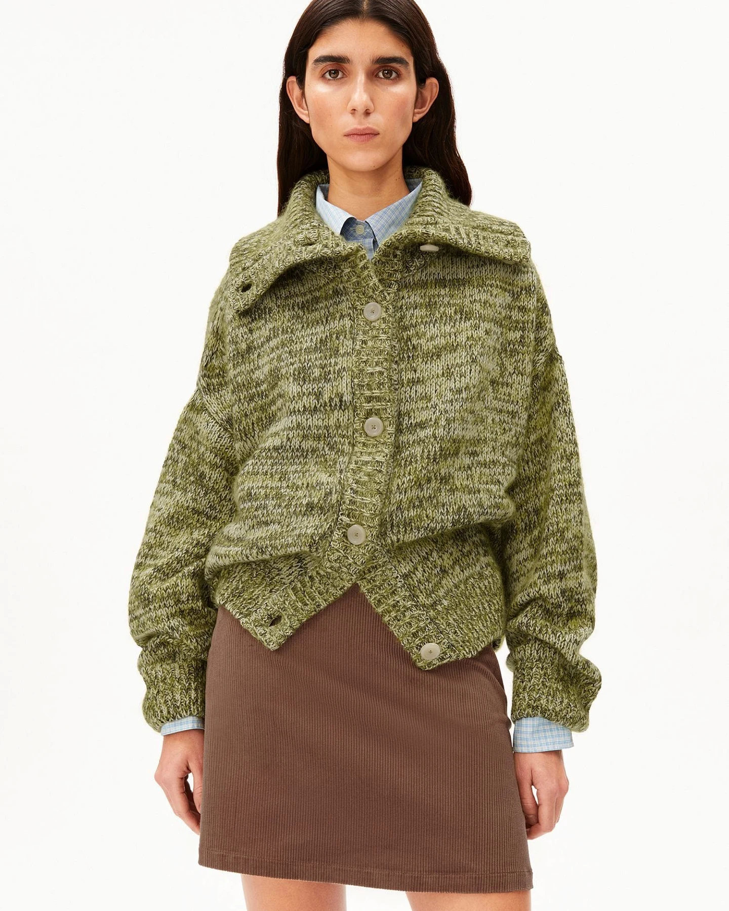 ARMEDANGELS Strickjacke MOULIN BRUSHED – Ansicht 2
