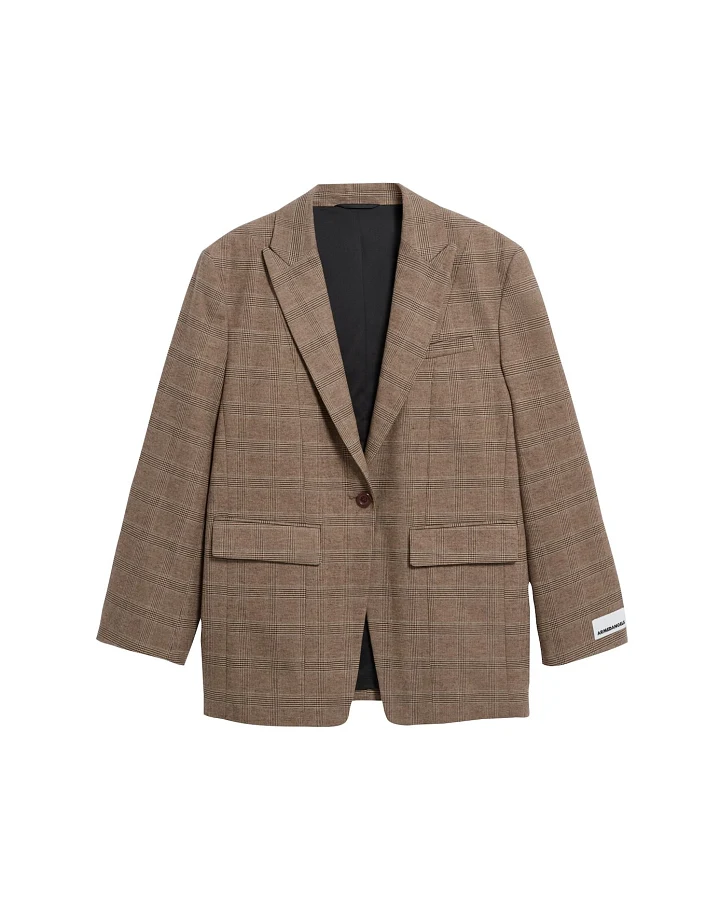 ARMEDANGELS Blazer CHECK OVERSIZED
