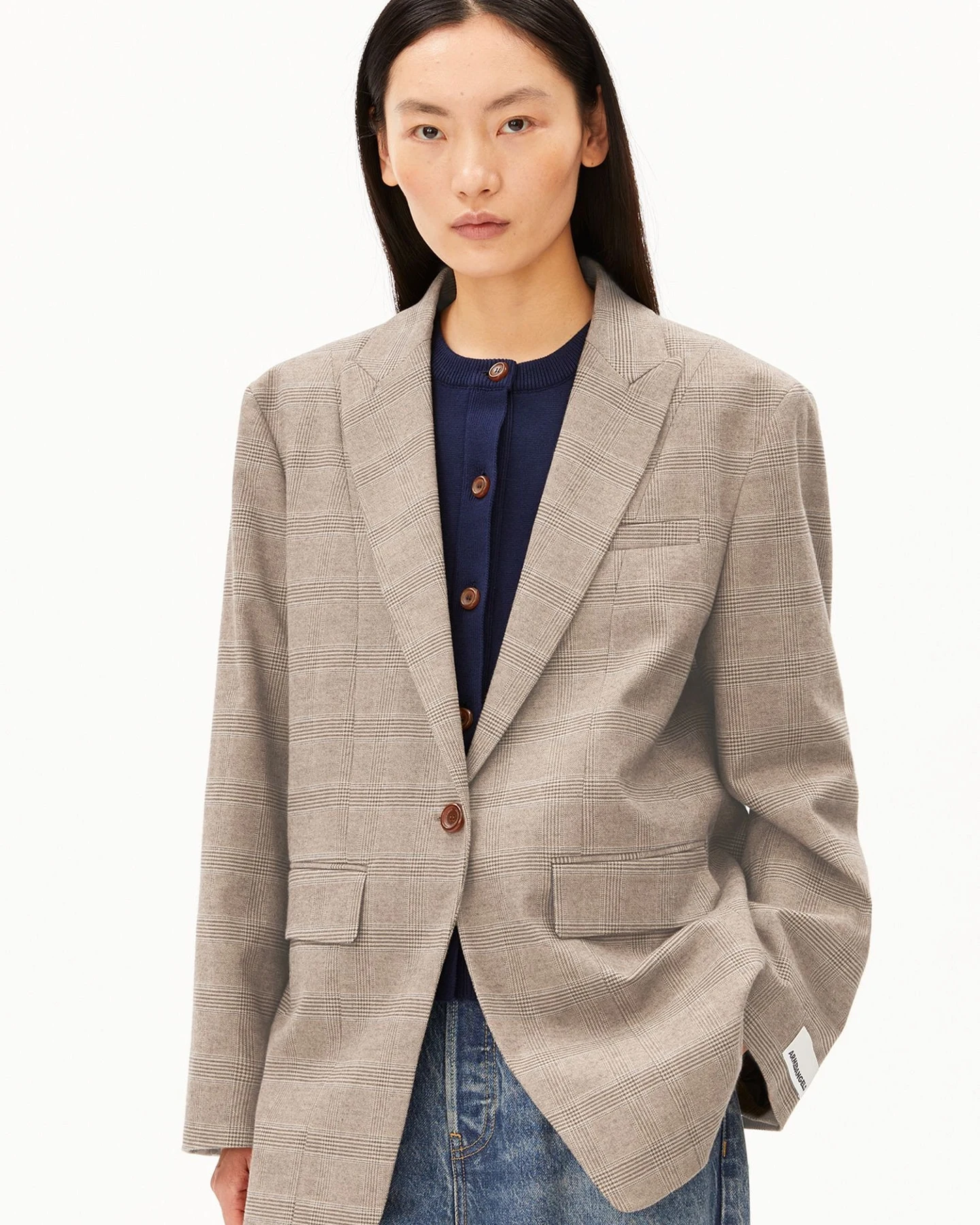 ARMEDANGELS Blazer CHECK OVERSIZED – Ansicht 2